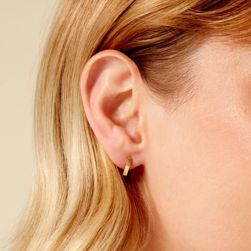 Histoire d'Or Créoles Cadeyrn Or Jaune Hot