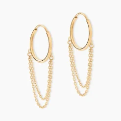 Histoire d'Or Créoles Calogero Or Jaune Hot