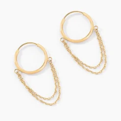 Histoire d'Or Créoles Calogero Or Jaune Hot