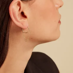 Histoire d'Or Créoles Calogero Or Jaune Hot