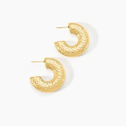 Histoire d'Or Créoles Calyssa Acier Doré Discount