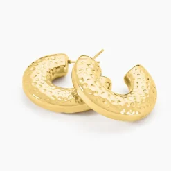 Histoire d'Or Créoles Calyssa Acier Doré Discount