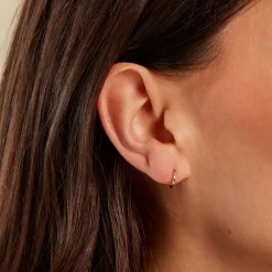 Histoire d'Or Créoles Candelario Or Jaune Sale