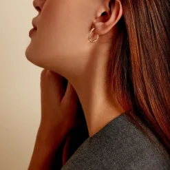 Histoire d'Or Créoles Carlyle Or Jaune