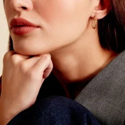 Histoire d'Or Créoles Carlyle Or Jaune Discount