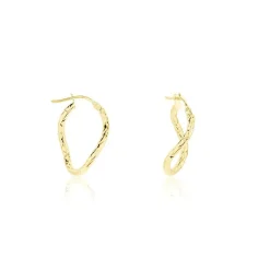 Histoire d'Or Créoles Carlyle Or Jaune Clearance