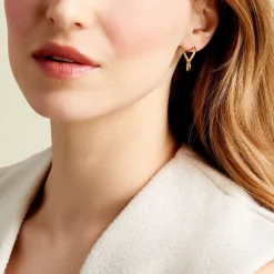 Histoire d'Or Créoles Carlyle Or Jaune Clearance