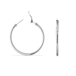 Histoire d'Or Créoles Carmeline Acier Blanc Discount