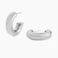 Histoire d'Or Créoles Cassis acier blanc Best