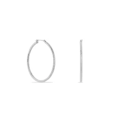 Histoire d'Or Créoles Cayla or blanc Outlet