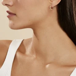 Histoire d'Or Créoles Cayla Or Jaune Sale