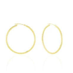 Histoire d'Or Créoles Cayla or jaune Discount