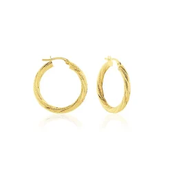 Histoire d'Or Créoles Clematis Or Jaune Outlet