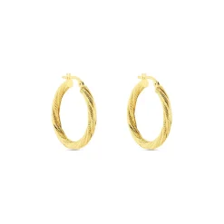 Histoire d'Or Créoles Clematis Or Jaune Outlet