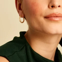 Histoire d'Or Créoles Clematis Or Jaune Clearance