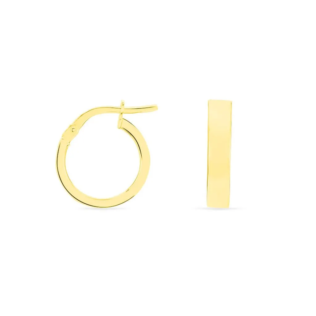 Histoire d'Or Créoles Cody Or Jaune Discount