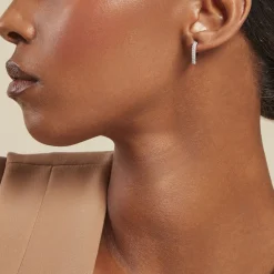 Histoire d'Or Créoles Declaration Argent Blanc Oxyde De Zirconium Online