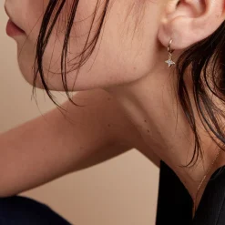 Histoire d'Or Créoles Delicatesse Or Jaune Diamant Discount