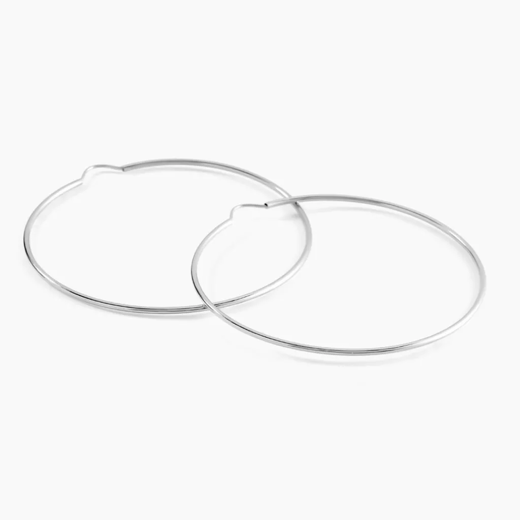 Histoire d'Or Créoles Dominae or blanc Discount