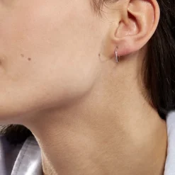 Histoire d'Or Créoles Dominae or blanc Hot