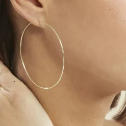 Histoire d'Or Créoles Dominae or jaune Discount