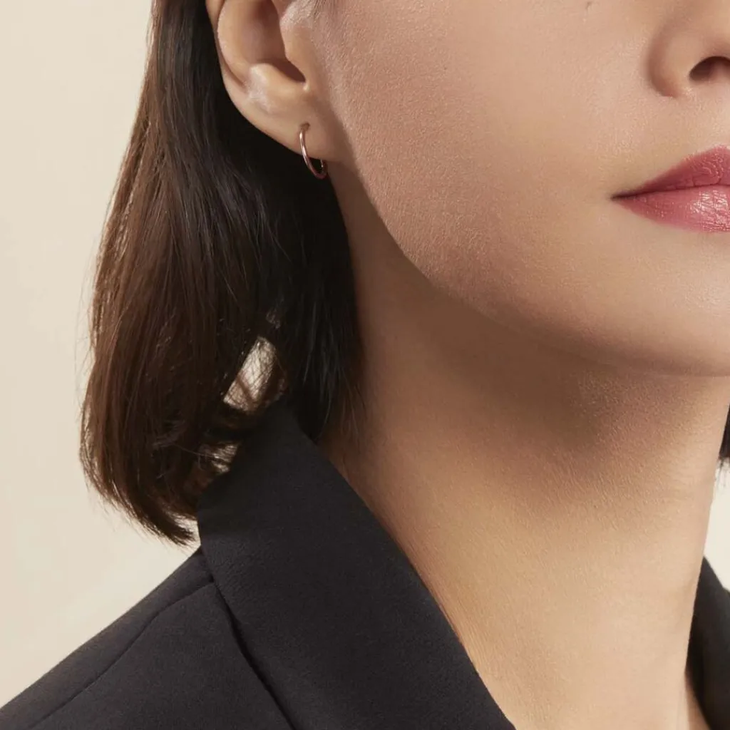 Histoire d'Or Créoles Dominae or rose Clearance