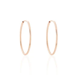 Histoire d'Or Créoles Dominae Or Rose Outlet