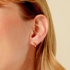 Histoire d'Or Créoles Elpidius Or Jaune Outlet