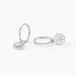 Histoire d'Or Créoles Embelia Argent Blanc Oxyde De Zirconium Best