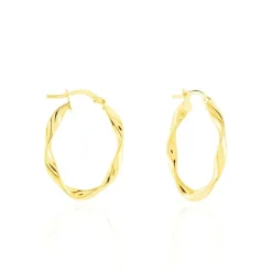 Histoire d'Or Créoles Falbala Or Jaune Online