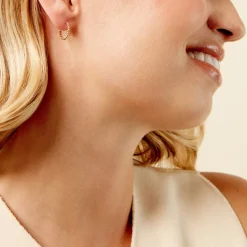 Histoire d'Or Créoles Flick Or Jaune Outlet