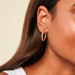 Histoire d'Or Créoles Gavrel Or Jaune Sale