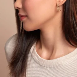 Histoire d'Or Créoles Golden Acanty Or Jaune Clearance