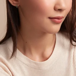 Histoire d'Or Créoles Harmonie Or Jaune Emeraude or jaune émeraude Clearance