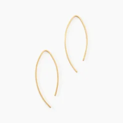 Histoire d'Or Créoles Helle Amande Or Jaune Best