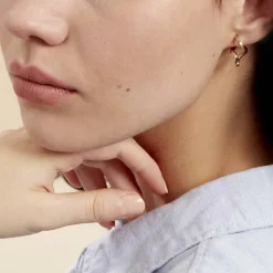 Histoire d'Or Créoles Helmine Or Jaune Best