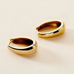 Histoire d'Or Créoles Houria Acier Jaune Best