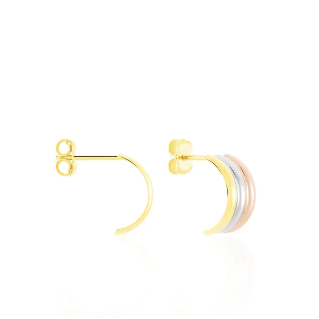 Histoire d'Or Créoles Igora Or Tricolore