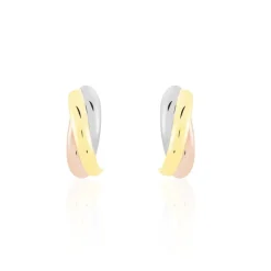 Histoire d'Or Créoles Igora Or Tricolore Clearance