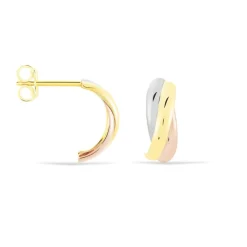 Histoire d'Or Créoles Igora Or Tricolore Clearance