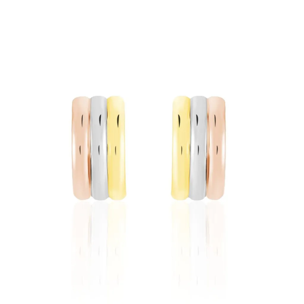 Histoire d'Or Créoles Igora Or Tricolore Outlet