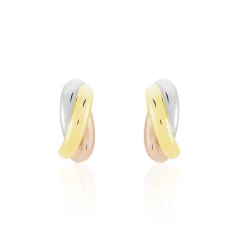 Histoire d'Or Créoles Igora Or Tricolore Discount