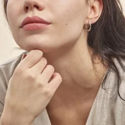 Histoire d'Or Créoles Ilana or blanc Online