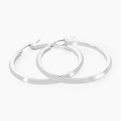 Histoire d'Or Créoles Ilana or blanc Hot