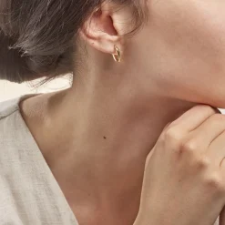 Histoire d'Or Créoles Ilana or jaune