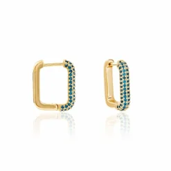 Histoire d'Or Créoles Ileen Plaqué Or Jaune Autres Pierres Online