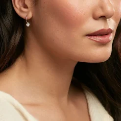 Histoire d'Or Créoles Ili Argent Rhodié Oxyde De Zirconium Hot