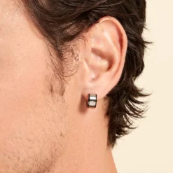 JOURDAN Créoles Ios Acier Blanc Oxyde De Zirconium Online