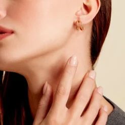 Histoire d'Or Créoles Kalyan Or Jaune