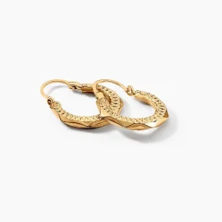 Histoire d'Or Créoles Keelan Or Jaune Discount